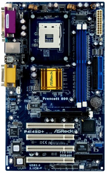 ASROCK P4i45D+ s.478 DDR PCI AGP IDE