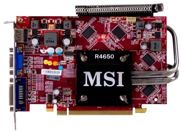 MSI ATI RADEON HD 4650 1GB R4650-MD1GZ