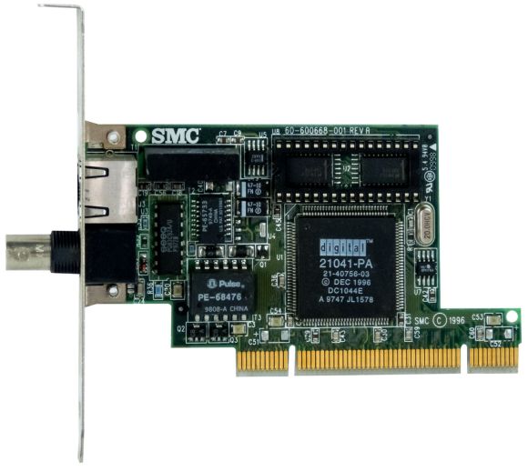 SMC 8432BT 60-600668-001 BNC RJ45 PCI
