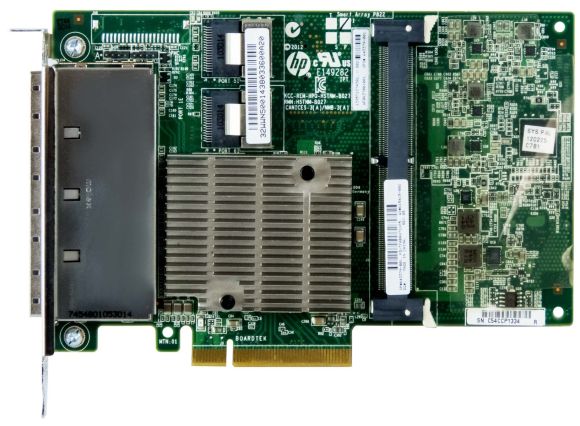 HP SMART ARRAY P822 SAS RAID CONTROLLER 6Gb/s PCIE 643379-001