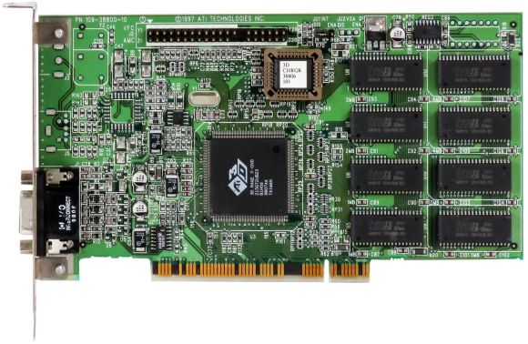 ATI 3D RAGE II + DVD 4MB 109-38800-10 PCI