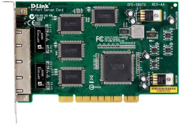 D-LINK DFE-580TX 4-PORT 10/100Mbps PCI