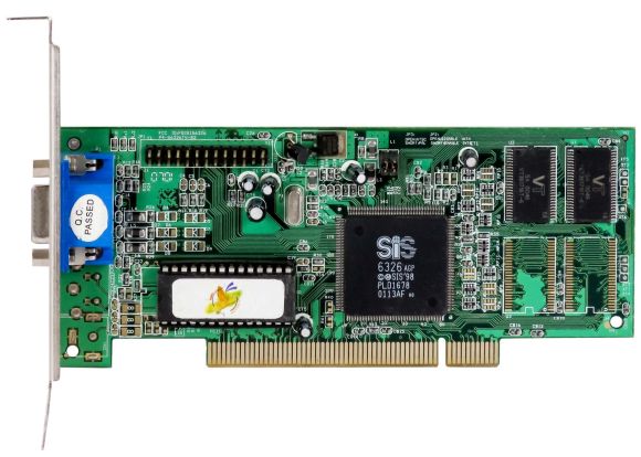 SIS 6326 4MB PCI-6326-2G-4M VGA EDO