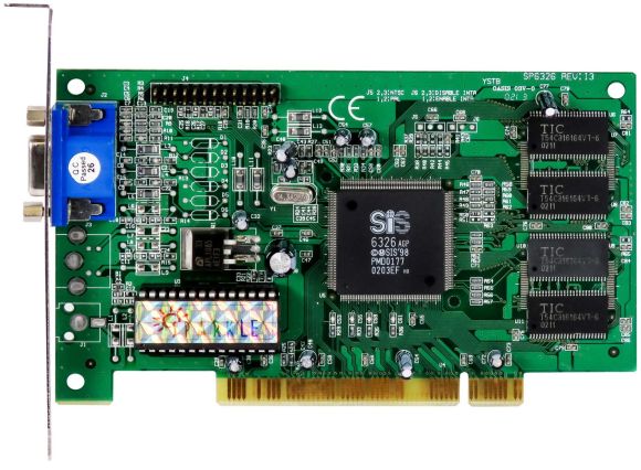 SPARKLE SIS 6326 8MB SP6326 SIS6326PCI/8MB PCI