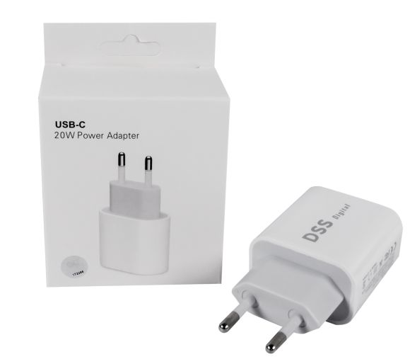 DSS DIGITAL XY20W-1292-PD QUICK CHARGER 20W USB-C iPHONE