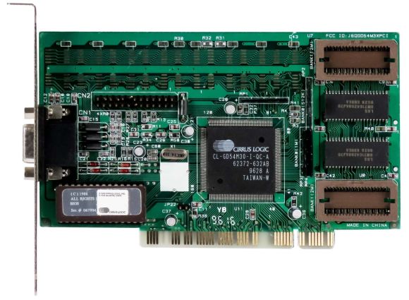 CIRRUS LOGIC GD54M30 1MB PCI VGA FPM