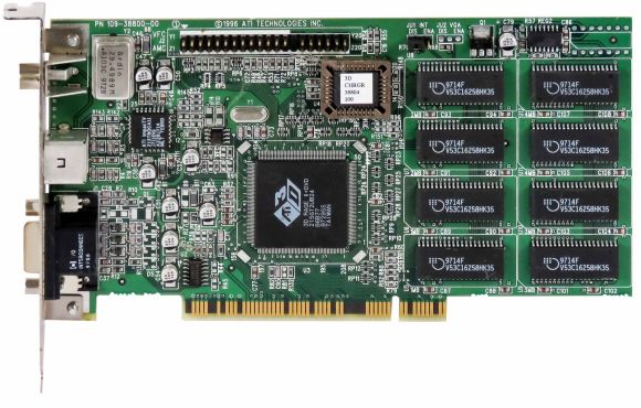 ATI 3D RAGE II + DVD 4MB 109-38800-00 PCI