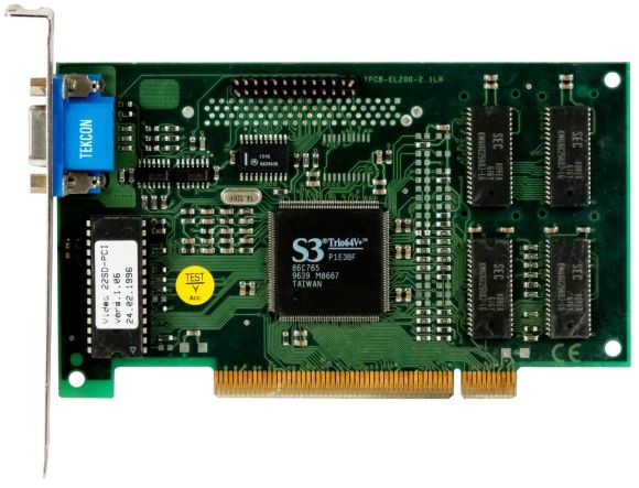 MIRO S3 TRIO64V+ 2MB VIDEO22SD-PCI VGA
