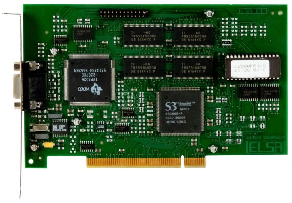 ELSA S3 VISION968 86C968-P 2MB WINNER 2000PRO/X-PCI-2 PCI VGA
