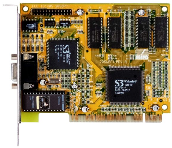 MIRO S3 VISION864 2MB 20SDPCI PCI VGA