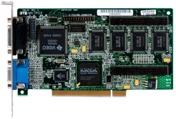 MATROX MILLENNIUM II 2164WP 8MB MIL2P/4BI/20 PCI 708-04