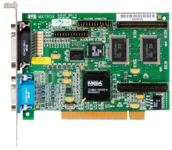 MATROX MYSTIQUE MGA-1064SG 2MB MGA-MYST/2/PCMP PCI