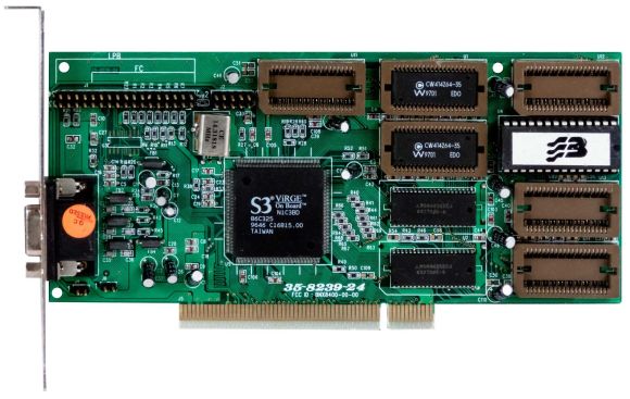 S3 VIRGE 2MB 35-8239-24 PCI D-SUB EDO