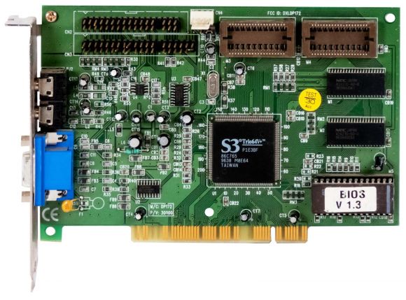 S3 TRIO64V+ 1MB 7L27-1096 PCI