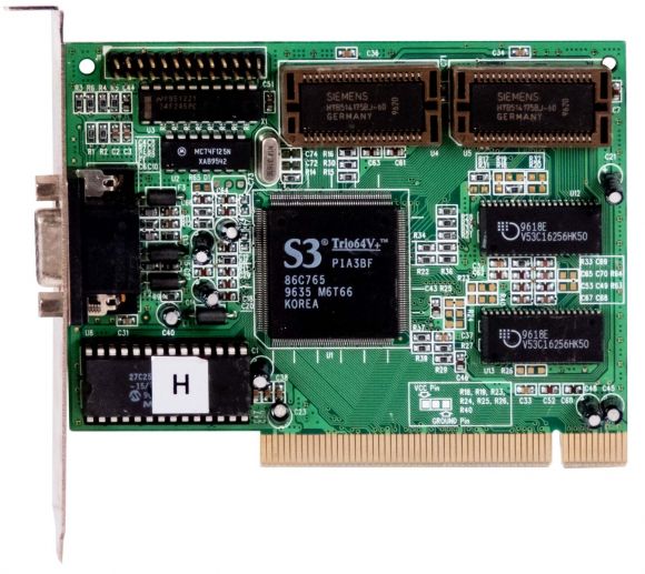 S3 TRIO64V+ 86C765 2MB PCI D-SUB