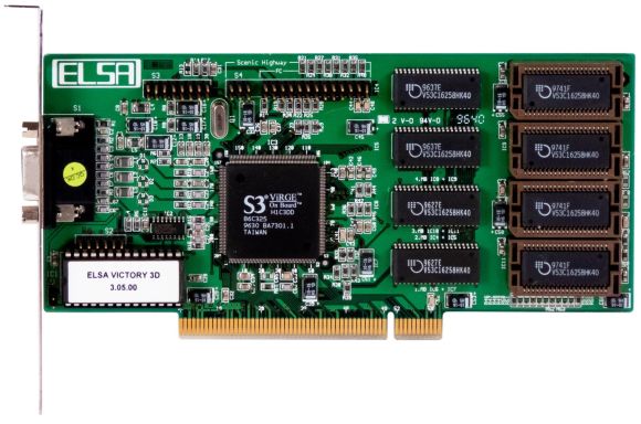 ELSA S3 VIRGE 2MB VICTORY 3D-2 PCI D-SUB