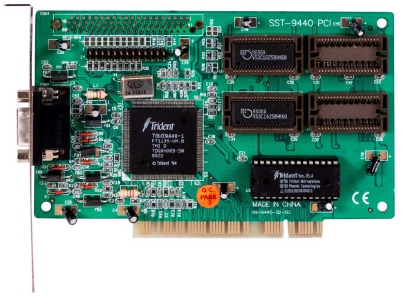 TRIDENT TGUI9440-1 1MB SST-9440 PCI