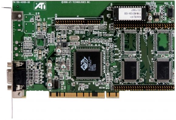 ATI 3D RAGE II+DVD 2MB 109-40100-00 PCI