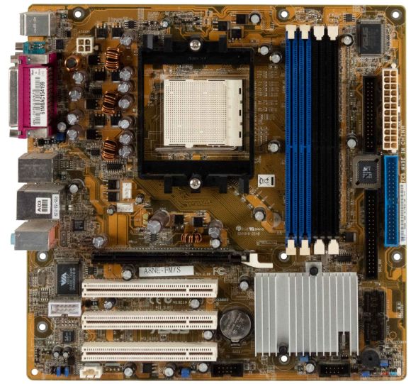 ASUS A8NE-FM/S NVIDIA nForce4 s939 DDR PCIe PCI ATX