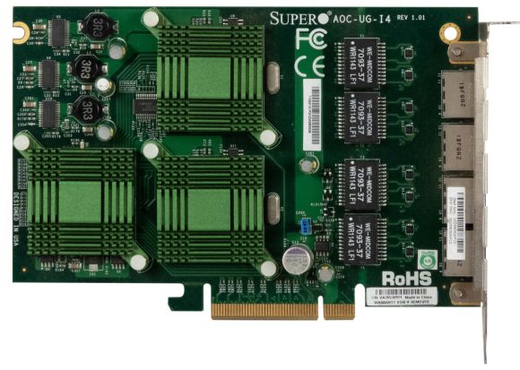 SUPERMICRO AOC-UG-i4 4-PORT GIGABIT PCIe