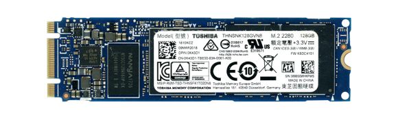 TOSHIBA 128GB TLC SATA III M.2 THNSNK128GVN8