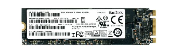 SanDisk SSD X300 128GB TLC SATA III M.2 SD7SN6S-128G-1006