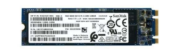SanDisk SSD X600 128GB TLC SATA III M.2 SD9SN8W-128G-1006
