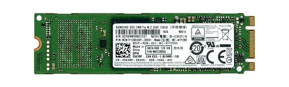 SAMSUNG CM871a 128GB TLC SATA III M.2 MZNTY128HDHP-000D1