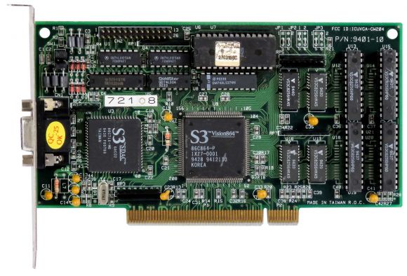 S3 VISION864 2MB 9401-10 PCI D-SUB