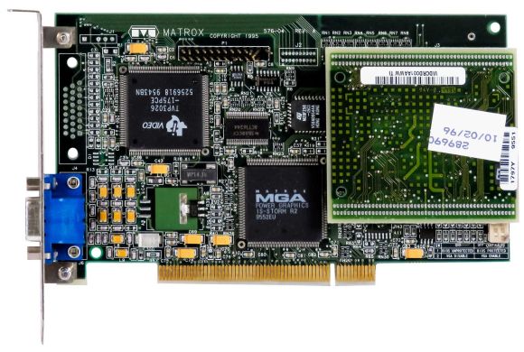 MATROX IS-STORM 2MB 576-04 PCI WRAM D-SUB