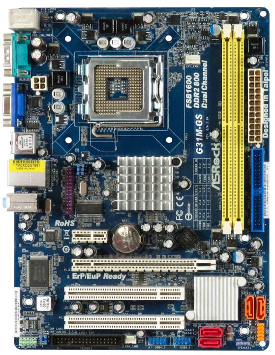 ASROCK G31M-GS s.775 DDR2 PCI-E PCI