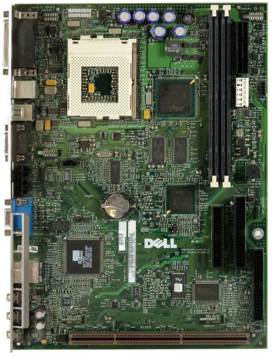 DELL MX-0002TR MOTHERBOARD s370 SDRAM ATX