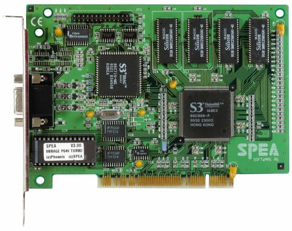 SPEA S3 VISION868 2MB MIRAGE P64V TURBO PCI D-SUB