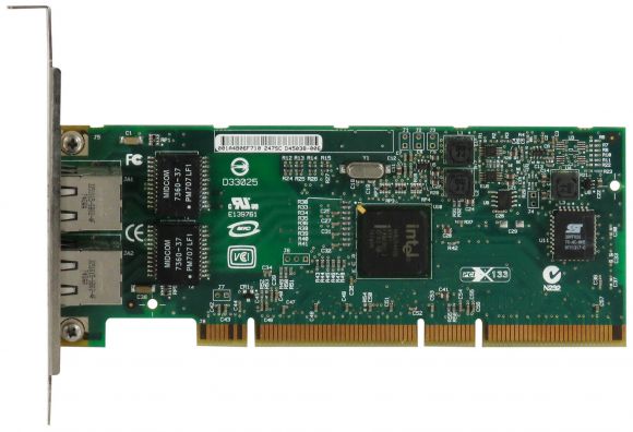 HP A7012-60601 Network Card 1Gbs Dual Port PCI-X NIC D45038-006