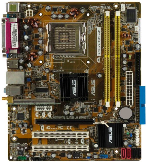 ASUS P5B-MX/WIFI-AP s.775 DDR2 PCI-E PCI
