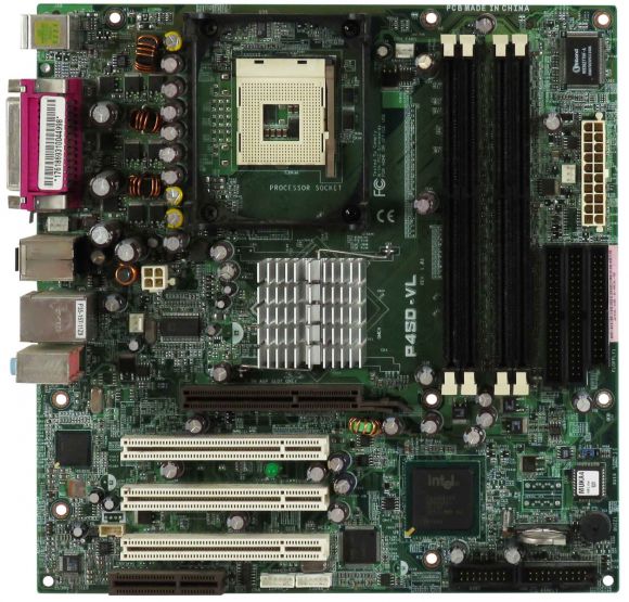 ASUS P4SD-VL MOTHERBOARD s.478 DDR PCI AGP CNR