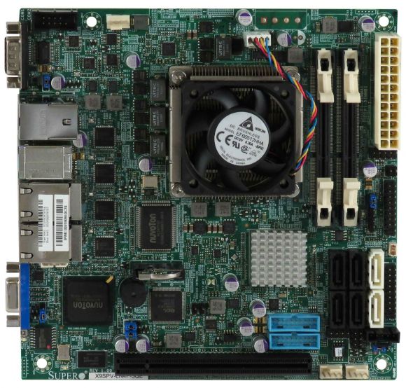 SUPERMICRO X9SPV-LN4F-3QE i7-3612QE DDR3 SODIMM Mini-ITX