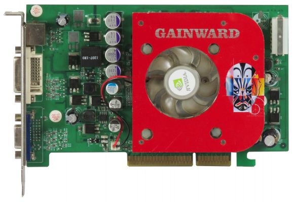 GAINWARD NVIDIA GEFORCE 6600 GT 128MB NA/6600G+TD11-PM8443-non AGP