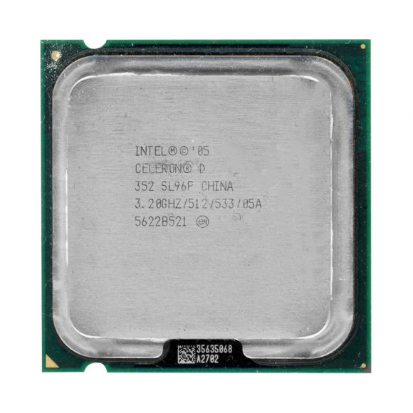 CPU INTEL CELERON SL96P D 352 3.2GHz LGA775