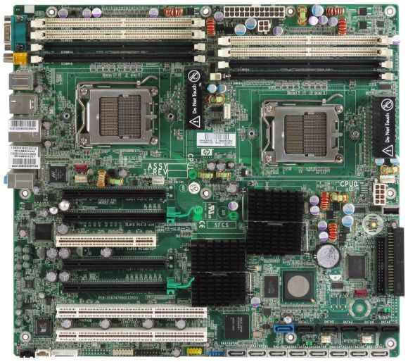 HP 442030-001 Motherboard Intel Socket 1207 408544-002  For XW9400 DDR2 