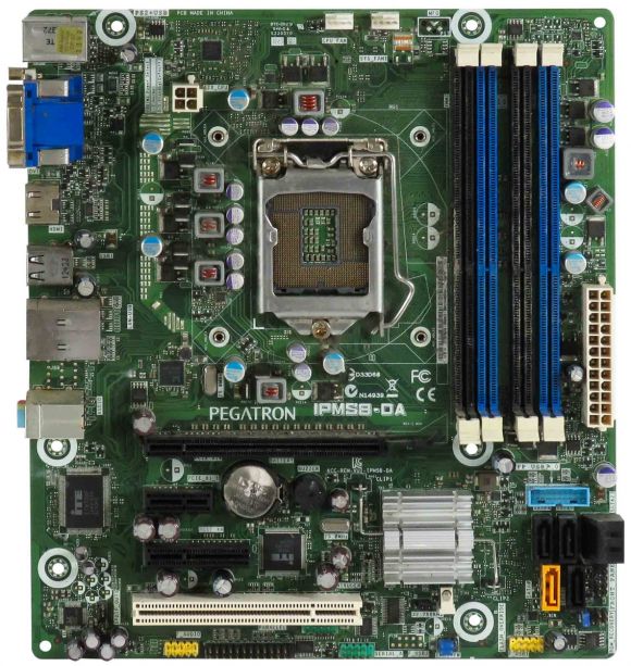 Pegatron IPMSB-DA Intel s1155 4x DDR3 mATX PCI PCIe 6x SATA