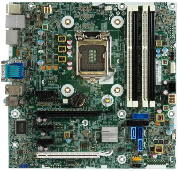 HP 737728-001 737728-501 LGA1150 4x DDR3 PCIe PCI HP ELITEDESK 800 G1