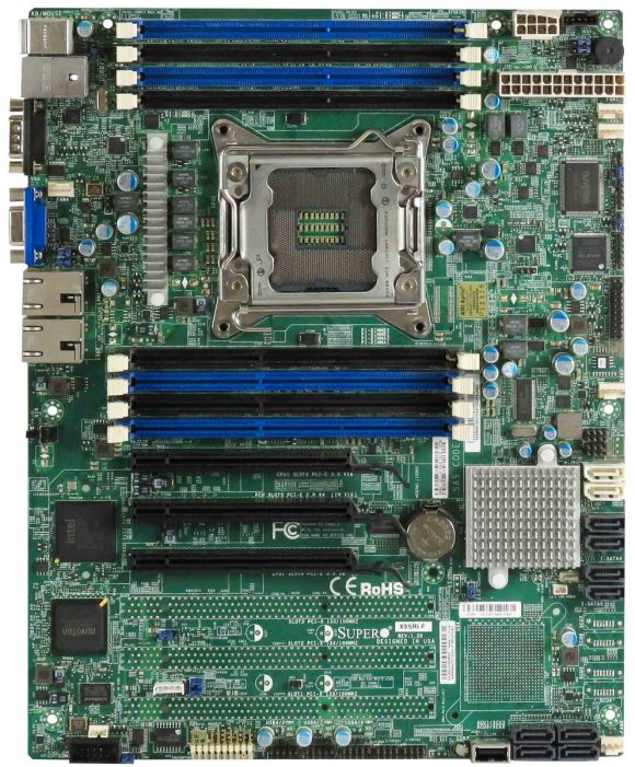 Supermicro X9SRI-F Motherboard LGA2011 DDR3 PCIe for CSE-813M