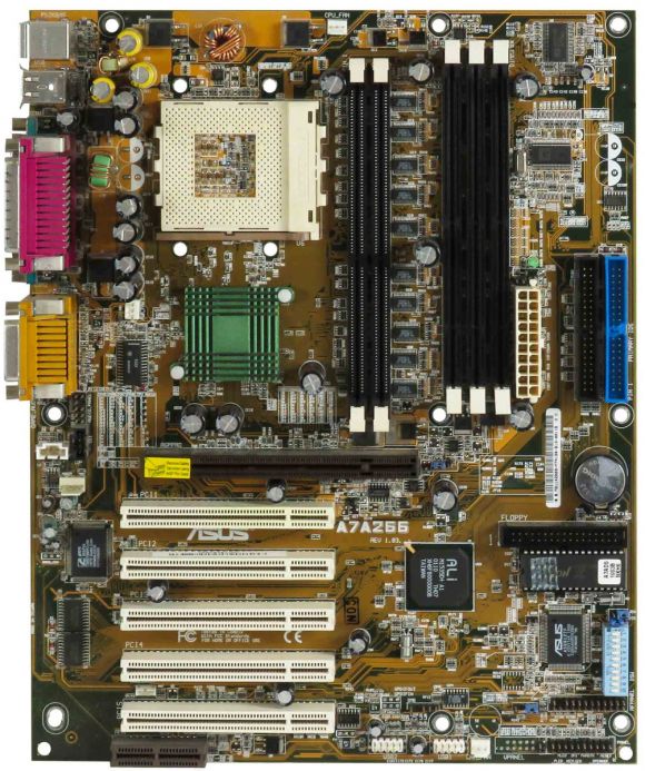ASUS A7A266 SOCKET 462 3x SDRAM, x DDR AGP Pro AMR 5x PCI 