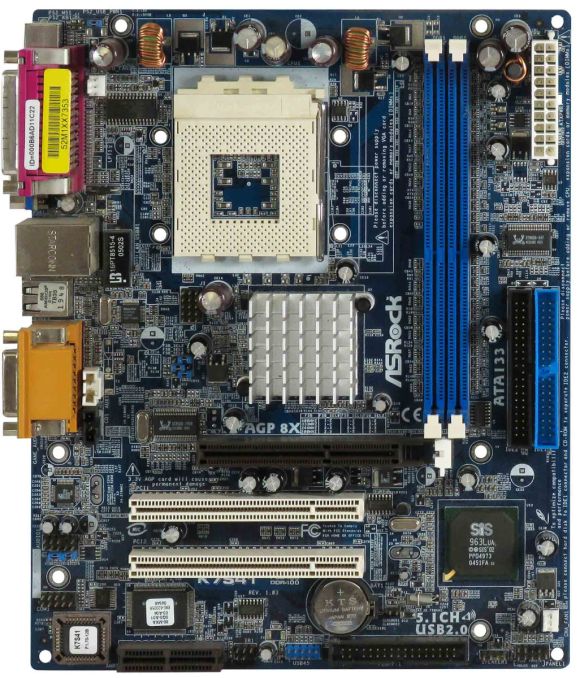 ASROCK K7S41 s.462 DDR PCI AGP