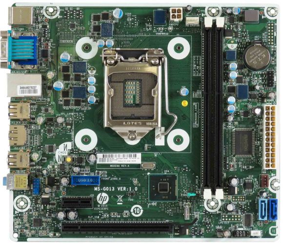 HP 804372-001 MS-GO13 VER:1.0 s. 1150 DDR3 mATX PRODESK 400 G2 SFF