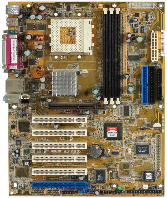 MOTHERBOARD ASUS A7VBX SOCKET 462 PCI DDR