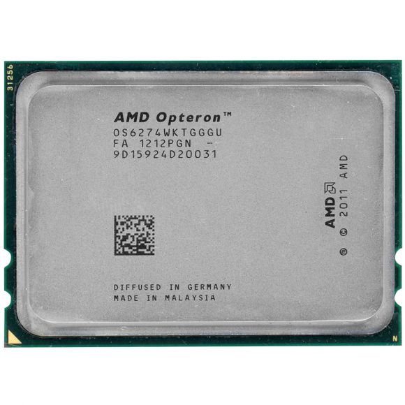 AMD OPTERON 6200 series 6274 2.2GHz  OS6274WKTGGGU LGAG34