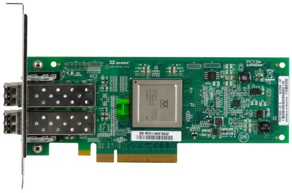 HP 489191-001 QLE2562-HP 8GB DUAL PORT FC PCIe