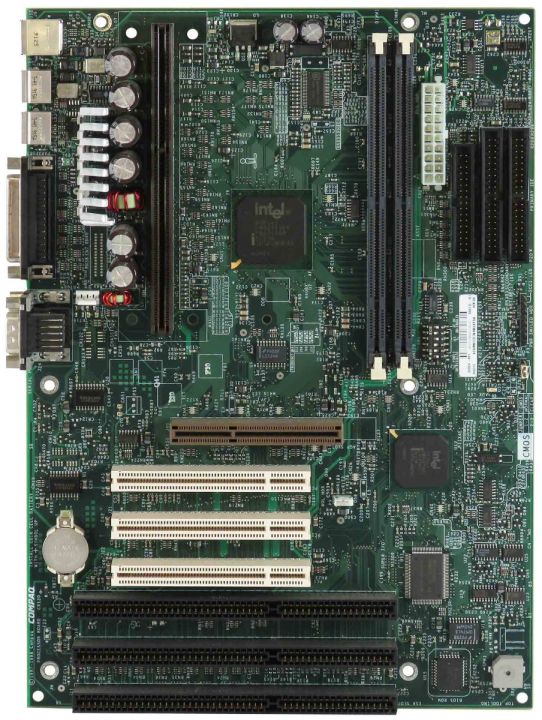 COMPAQ 332857-001 SLOT 1 SDRAM AGP PCI ISA